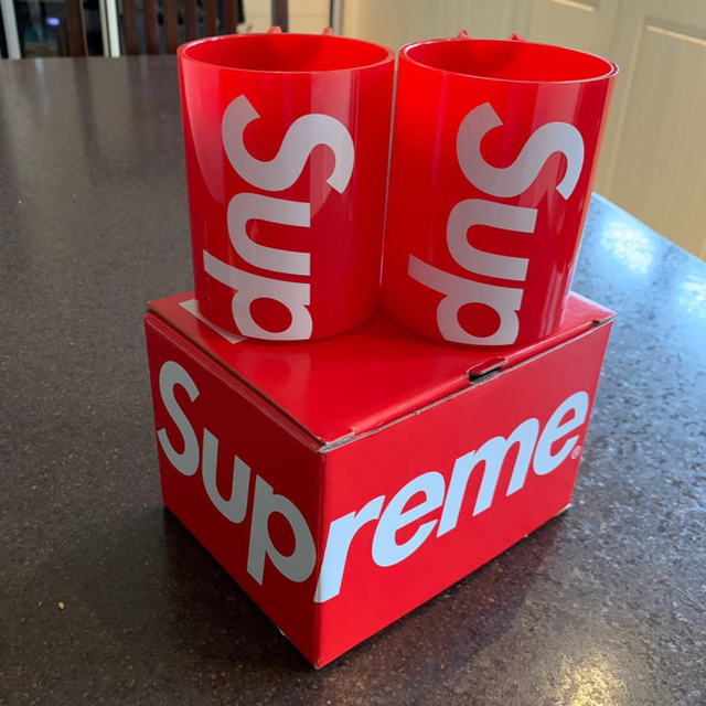 Supreme Heller Mugs Red 2個セット