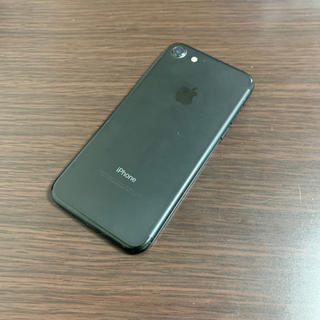 アップル(Apple)のiPhone7 本体　画面割れ有り　初期化済　ブラック(スマートフォン本体)