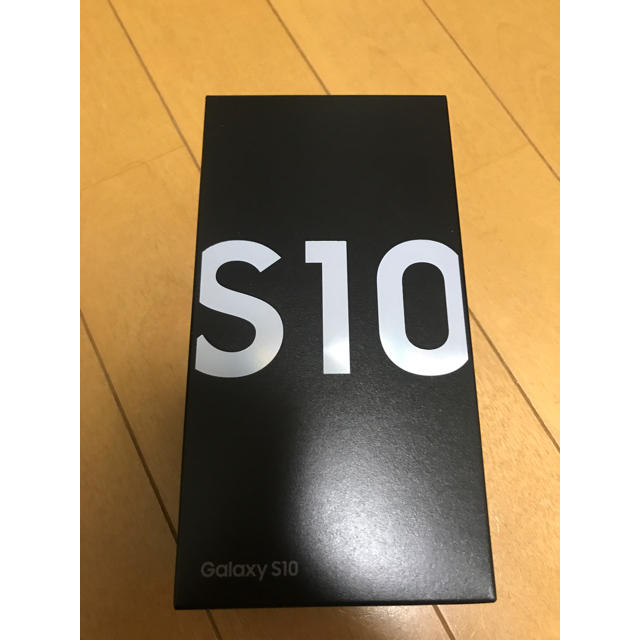新品 Galaxy S10 本体 SIMフリー プリズムホワイト モバイル版