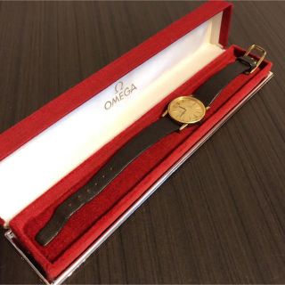 オメガ(OMEGA)の【ジャンク】OMEGA オメガ デビル 1350 クオーツレディース 腕時計(腕時計)