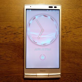 アンドロイド(ANDROID)のau URBANO L03 KYY23 androidスマホ ピンクゴールド(スマートフォン本体)