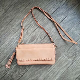 アナップ(ANAP)の【美品】ANAP フラップステッチウォレットショルダーバッグ(ショルダーバッグ)