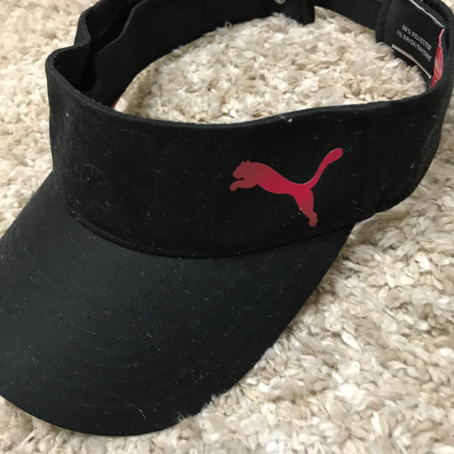 PUMA(プーマ)のPUMA サンバイザー　Lady'sサイズ　タグ無し新品 スポーツ/アウトドアのゴルフ(ウエア)の商品写真