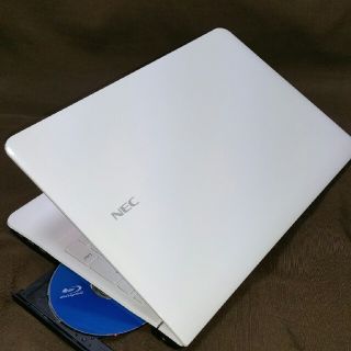 エヌイーシー(NEC)の高スペック/爆速4コア/第3世代i7/SSD/ブルーレイ/最新Windows10(ノートPC)