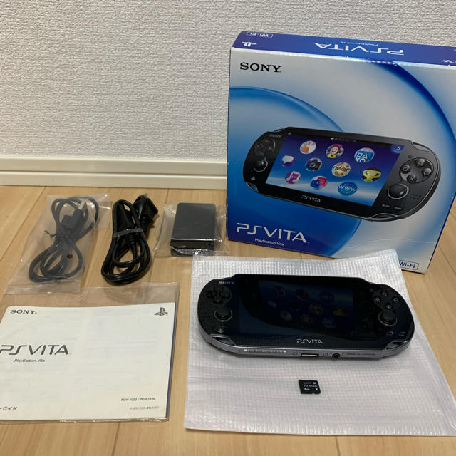 PlayStation Vita クリスタル・ブラック Wi-Fiモデル PC…