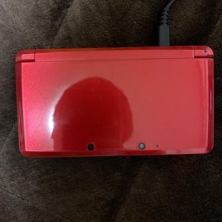 ニンテンドー3DS(ニンテンドー3DS)の3DS 本体のみ　レッド(家庭用ゲーム機本体)