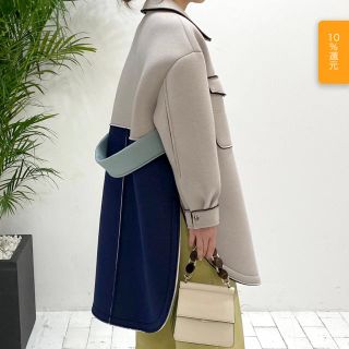 アメリヴィンテージ(Ameri VINTAGE)の本日限定値下【新品】Eimee Law ボンディング配色シャツジャケット(ブルゾン)