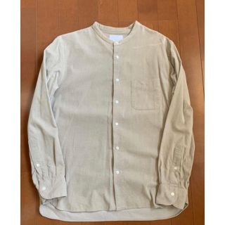 スティーブンアラン(steven alan)の値下げしました！STILL BY HAND コーデュロイバンドカラーシャツ(シャツ)