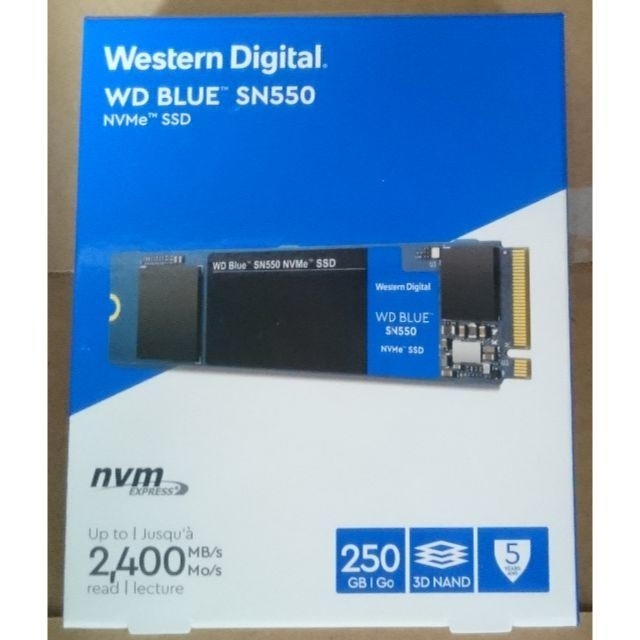 新品 WESTERN DIGITAL WDS250G2B0C M.2 SSD