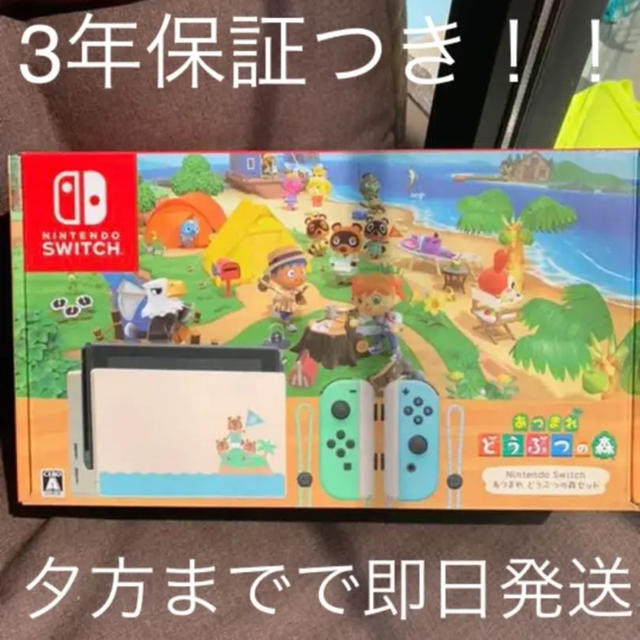 switchどうぶつの森セット家庭用ゲーム機本体