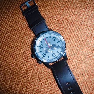 ニクソン(NIXON)のNIXON ニクソン　腕時計　メンズ(レザーベルト)