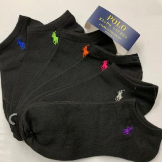 ポロラルフローレン(POLO RALPH LAUREN)の【即日発送】ポロ ラルフローレン ソックス 靴下 6足組 レディース(ソックス)