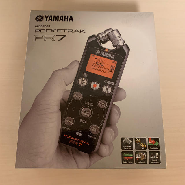 ヤマハ リニアPCMポケットレコーダー POCKETRAK PR7