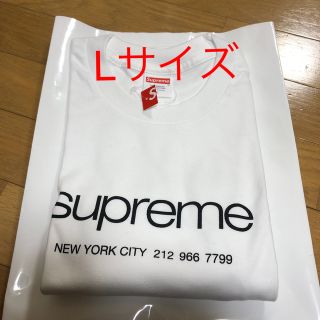 シュプリーム(Supreme)のSupreme Shop Tee White Lサイズ(Tシャツ/カットソー(半袖/袖なし))