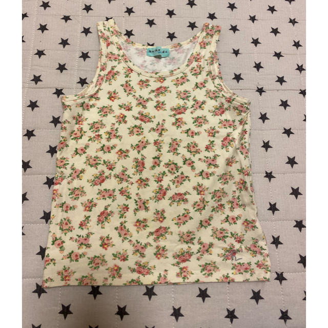 hakka kids(ハッカキッズ)のhakka kids 花柄タンクトップ キッズ/ベビー/マタニティのキッズ服女の子用(90cm~)(Tシャツ/カットソー)の商品写真