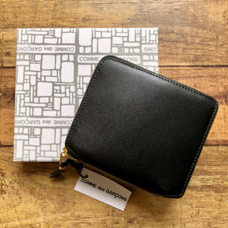 コムデギャルソン(COMME des GARCONS)の新品 コムデギャルソン カラーブロック二つ折り財布　ブラック(折り財布)