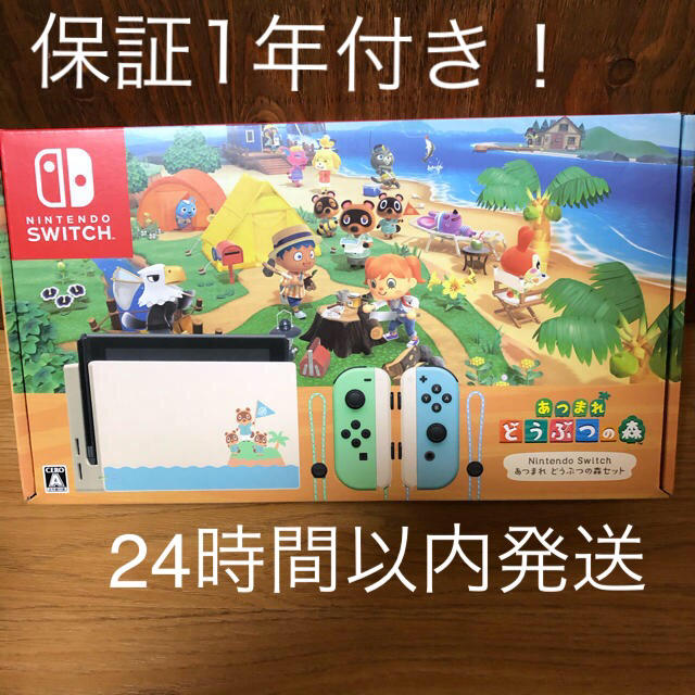 ニンテンドースイッチ　どうぶつの森　同梱版　セット