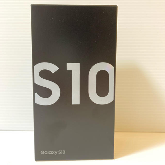 Galaxy S10 SIMフリー ホワイト  モバイル 新品