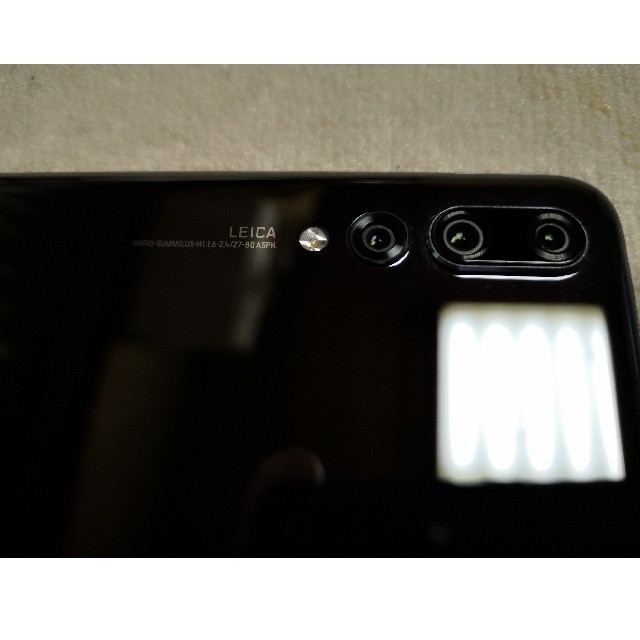 ファーウェイ HUAWEI P20 Pro CLT-L29 ブラック ファーウェイ HUAWEI P20 Pro CLT-L29 ブラック