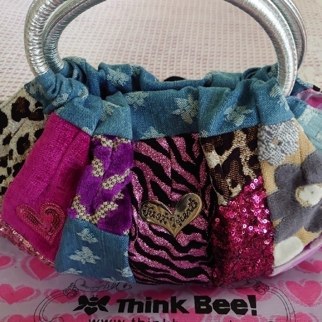 Think Bee!(シンクビー)のあ~や様専用 新品 Think Bee! ソルティドックバッグ＆3つ折り財布 レディースのバッグ(ハンドバッグ)の商品写真