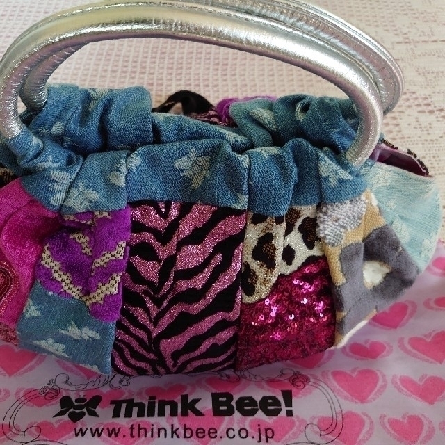 Think Bee!(シンクビー)のあ~や様専用 新品 Think Bee! ソルティドックバッグ＆3つ折り財布 レディースのバッグ(ハンドバッグ)の商品写真