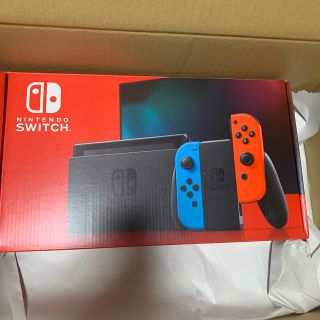 ニンテンドースイッチ(Nintendo Switch)のニンテンドースイッチ　新型　ネオン(家庭用ゲーム機本体)