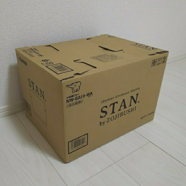 新品・未開封】象印 IH炊飯器 スタン STAN NWSA10-WA ホワイト
