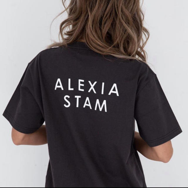 ALEXIA STAM(アリシアスタン)のアリシアスタン  ロゴTシャツ レディースのトップス(Tシャツ(半袖/袖なし))の商品写真