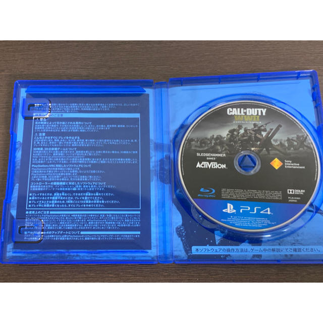 PlayStation4(プレイステーション4)のコールオブデューティ ワールドウォーⅡ    COD WW2 エンタメ/ホビーのゲームソフト/ゲーム機本体(家庭用ゲームソフト)の商品写真
