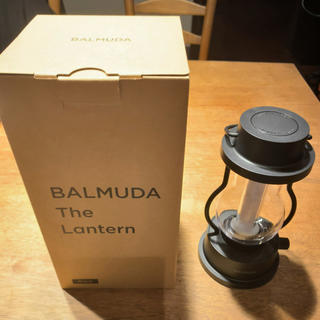 バルミューダ(BALMUDA)のバルミューダ　ランタン　ブラック(ライト/ランタン)
