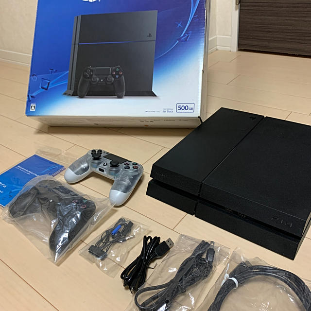 PS4 CUH-1200A B01 500GB ジェットブラック - 家庭用ゲーム機本体