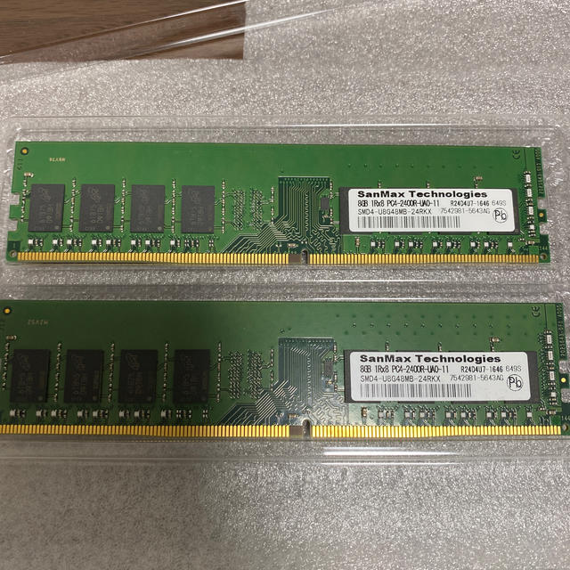 DDR4-2400 8GB×2 1