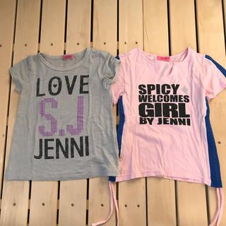 ジェニィ(JENNI)の値下げ☆ジェニー　Tシャツ2枚セット　120、130センチ(Tシャツ/カットソー)