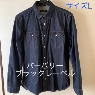 バーバリー(BURBERRY)のBURBERRY BLACK LABEL デニムシャツ(シャツ)