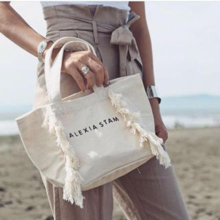 アリシアスタン(ALEXIA STAM)の近日削除予定 ALEXIA STAM フリンジ トートバッグ 非売品(トートバッグ)