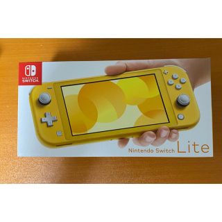 ニンテンドースイッチ(Nintendo Switch)のNintendo switc lite イエロー(携帯用ゲームソフト)