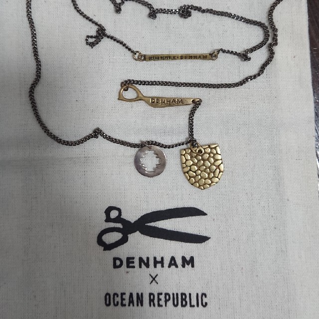 DENHAM - 【完売品】DENHAM x OCEANREPUBLIC ロングネックレスの通販 by リップタン's shop【プロフ必読