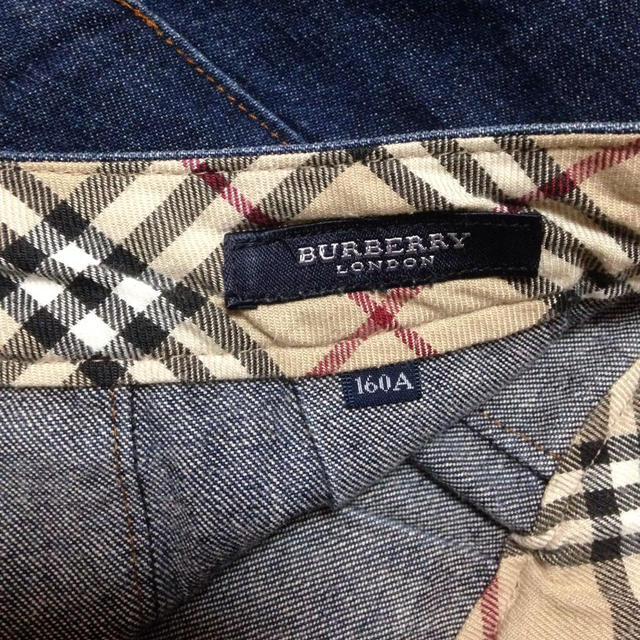 BURBERRY(バーバリー)のバーバリーチルドレン デニムスカート キッズ/ベビー/マタニティのキッズ服女の子用(90cm~)(スカート)の商品写真