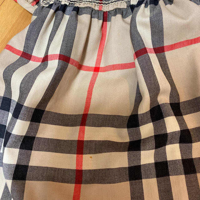 BURBERRY(バーバリー)のバーバリー チェックワンピース キッズ/ベビー/マタニティのキッズ服女の子用(90cm~)(ワンピース)の商品写真