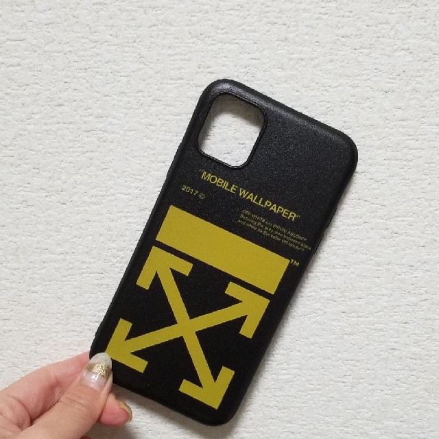 Off White Iphone11ケース Offの通販 By みつわ S Shop オフホワイトならラクマ