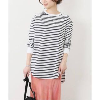 ジャーナルスタンダード(JOURNAL STANDARD)の新品！JOURNAL STANDARD＊プレミアムコットンラウンドヘムロンTee(Tシャツ(長袖/七分))