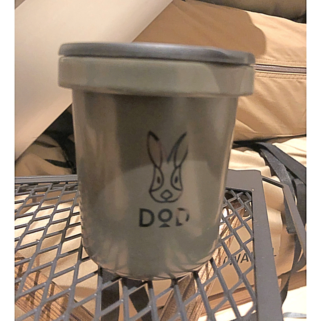 DOPPELGANGER(ドッペルギャンガー)のDOD ホーロー ソロリマグ カーキ 新品未使用 スポーツ/アウトドアのアウトドア(食器)の商品写真