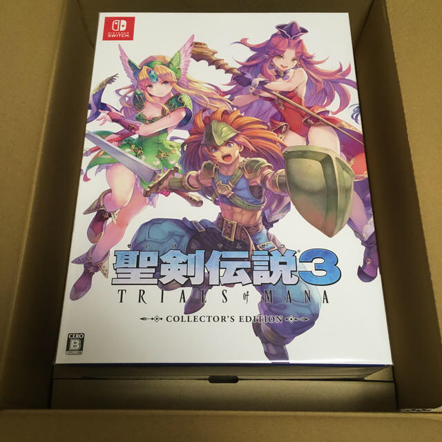 新品未開封 聖剣伝説3 トライアルズオブマナ コレクターズエディション