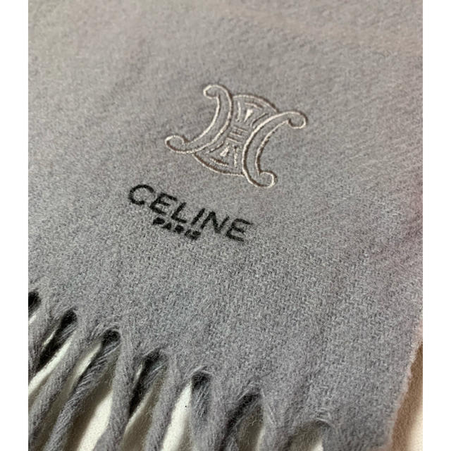 celine(セリーヌ)の【中古品】CELINEセリーヌ　マフラー メンズのファッション小物(マフラー)の商品写真