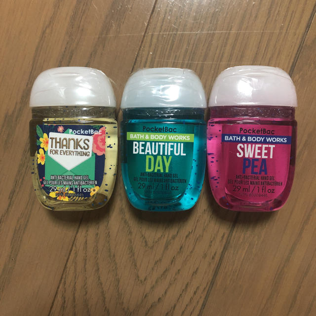 Bath & Body Works(バスアンドボディーワークス)の[Bath & Body Works]除菌ハンドジェル3点セット インテリア/住まい/日用品の日用品/生活雑貨/旅行(日用品/生活雑貨)の商品写真