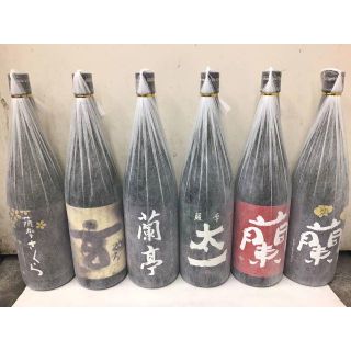 【黄金酒蔵】 人気銘柄　１．８Ｌ　６種 ６本セット(焼酎)