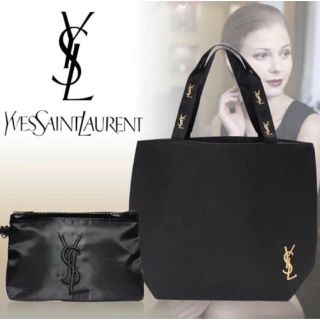 イヴサンローランボーテ(Yves Saint Laurent Beaute)の【イヴサンローラン】YSL トートバッグ コスメポーチ カバン バッグ ポーチ(トートバッグ)