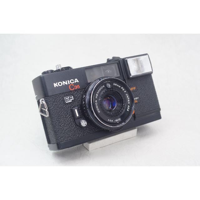 完動品！　Konica　C35　EF鏡面カメラ