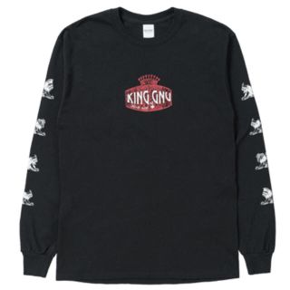 King Gnu　飛行艇　ロングTシャツ　ブラック(男性タレント)