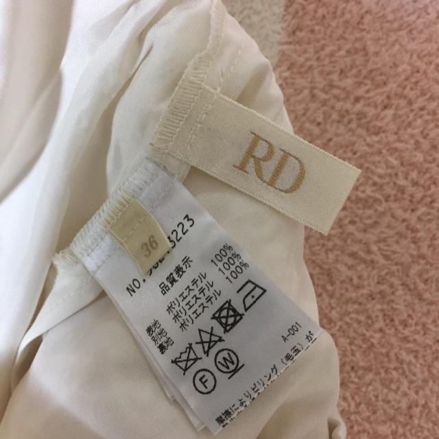RD Rouge Diamant(アールディールージュディアマン)の美品 RDシースルー レースタイト スカート レディースのスカート(ひざ丈スカート)の商品写真